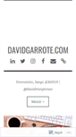 Mobile Screenshot of davidgarrote.com